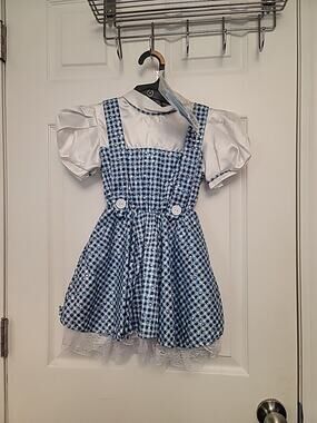 Dorothy Wizard Of Oz Costume Dress Child Size Small 3-4 Yrs NEW